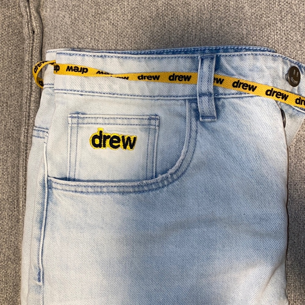 drew house vintage shorts never worn/drew house bag included